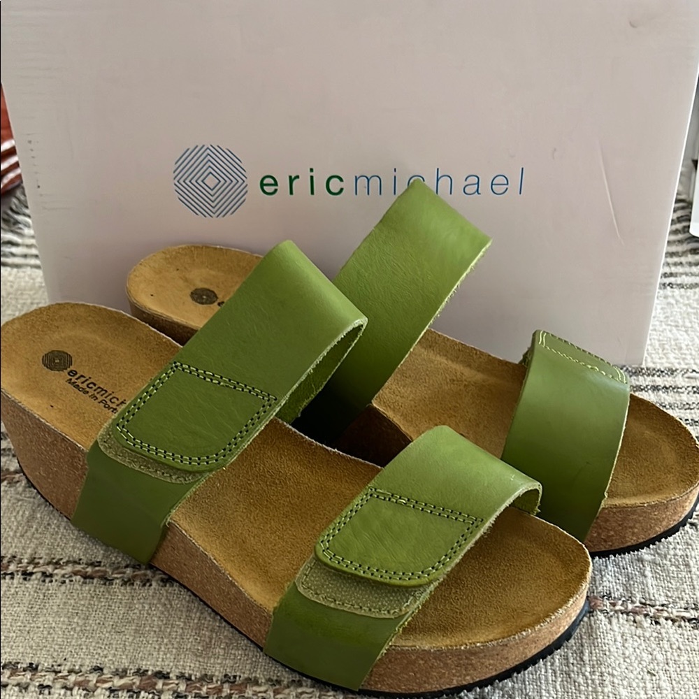 Eric Michael Green Women's Sandals